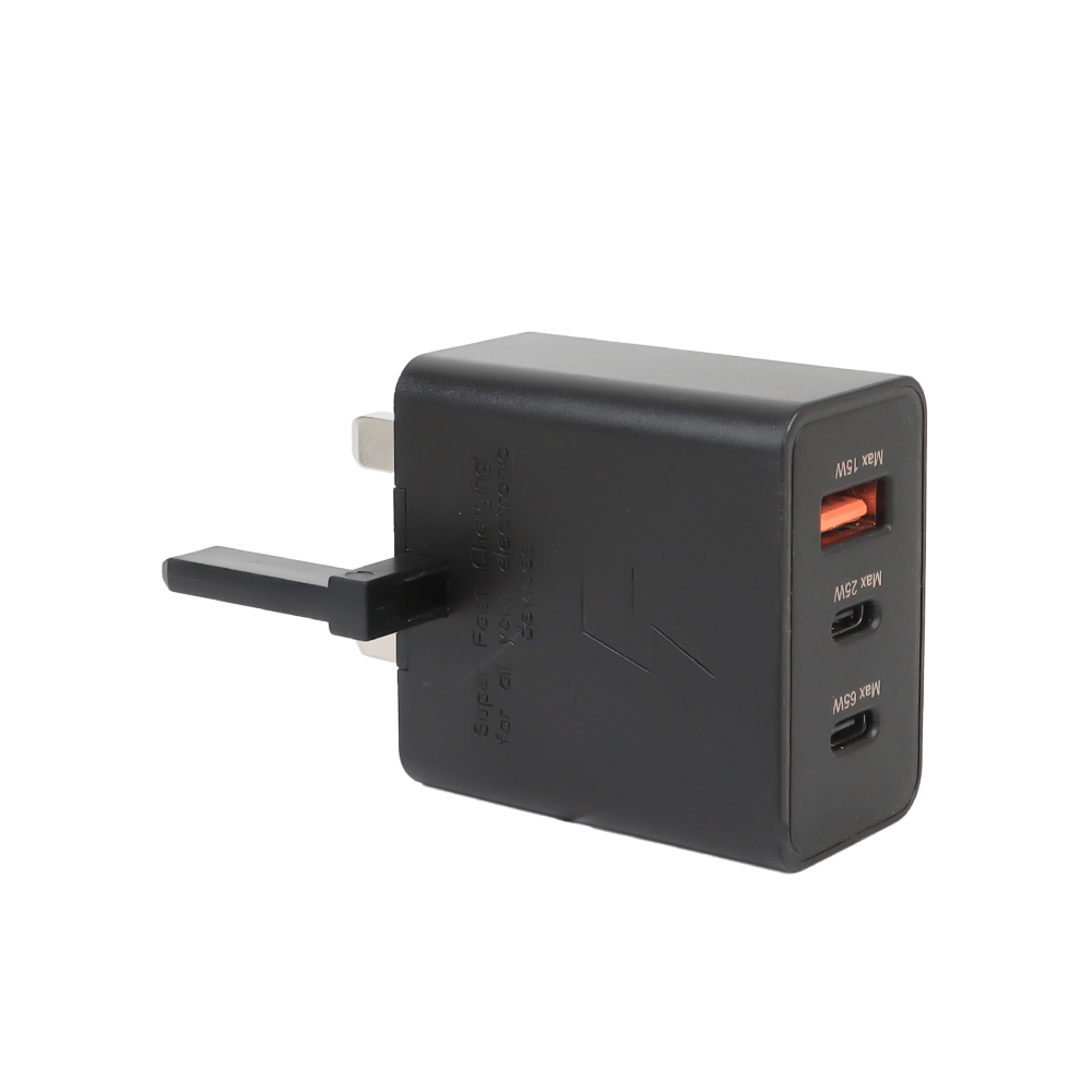 سامسونج شاحن بمنفذين تايب سي و منفذ USB - بقوة 65 واط