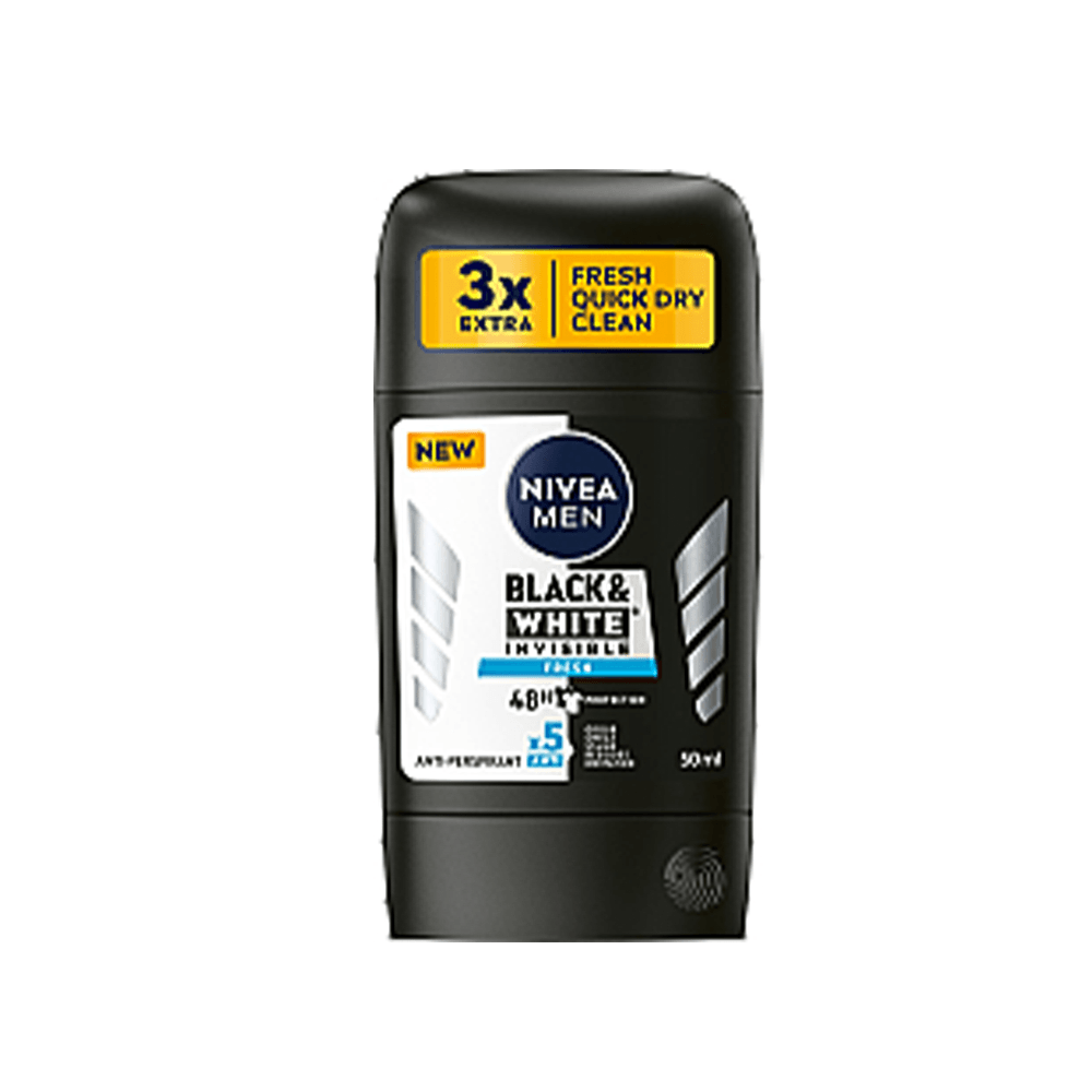 نيڤيا بلاك آند وايت مزيل عرق شمعي - 50 جم