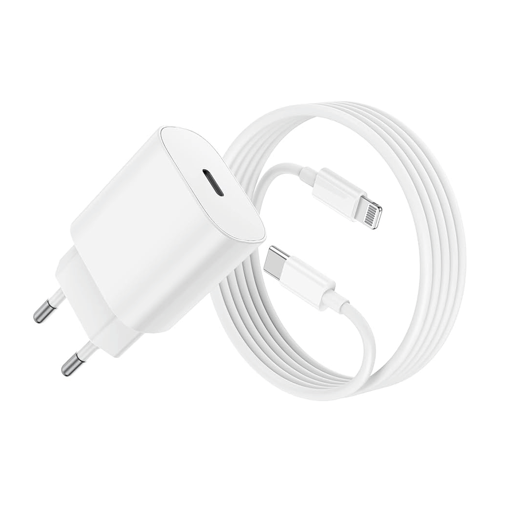 شاحن جوال USB C إلى Lightning بطول 2 متر - قدرة 20 واط