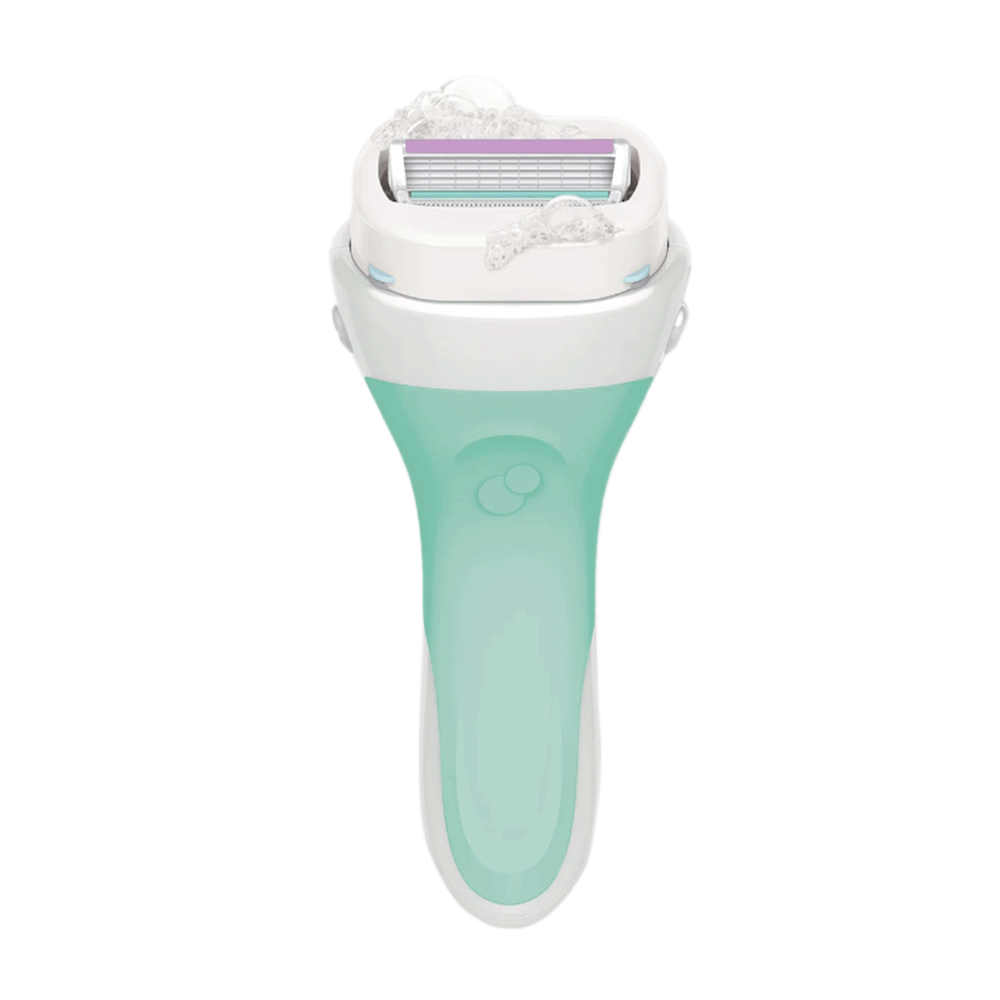 شيك إنتويشن ماكينة حلاقة نسائية للبشرة الحساسة بخلاصة الالوفيرا - 4 شفرات