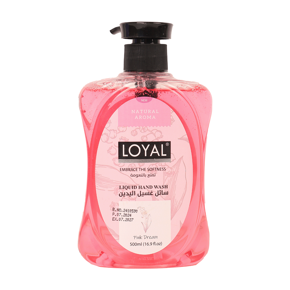 سائل غسيل يدين لويال
Loyal Pink Dream Liquid Hand Soap