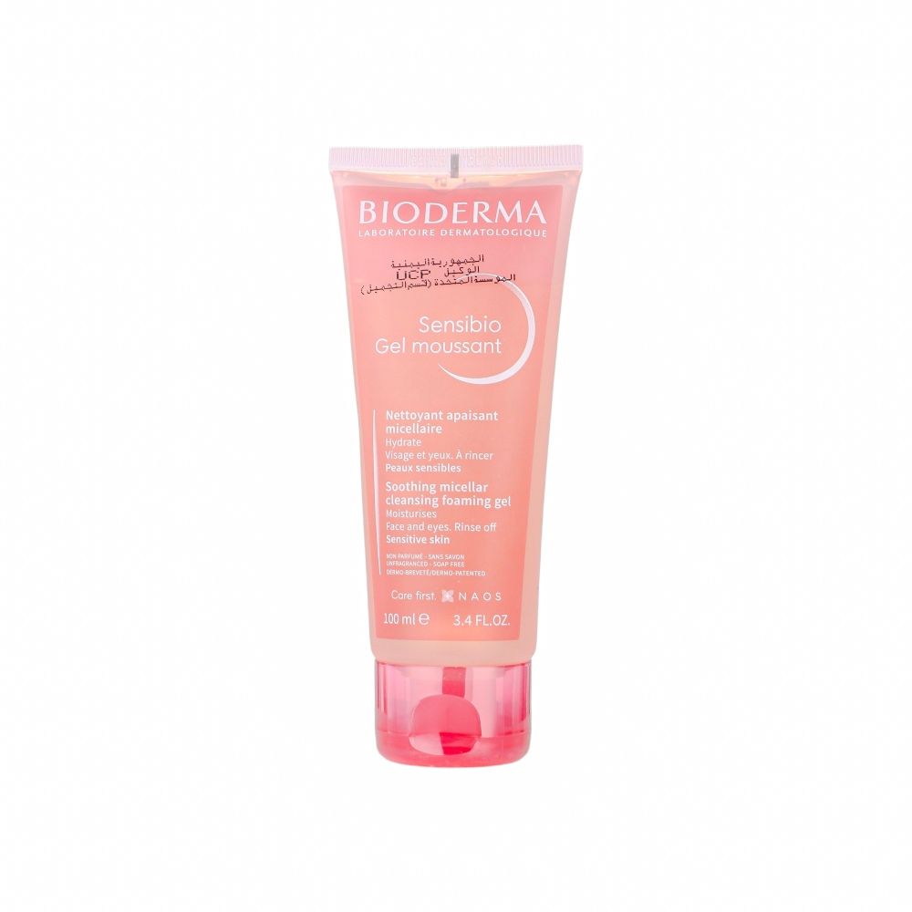 بيوديرما سينسيبيو جل منظف رغوي للبشرة الحساسة بتركيبة مهدئة - 100 مل
