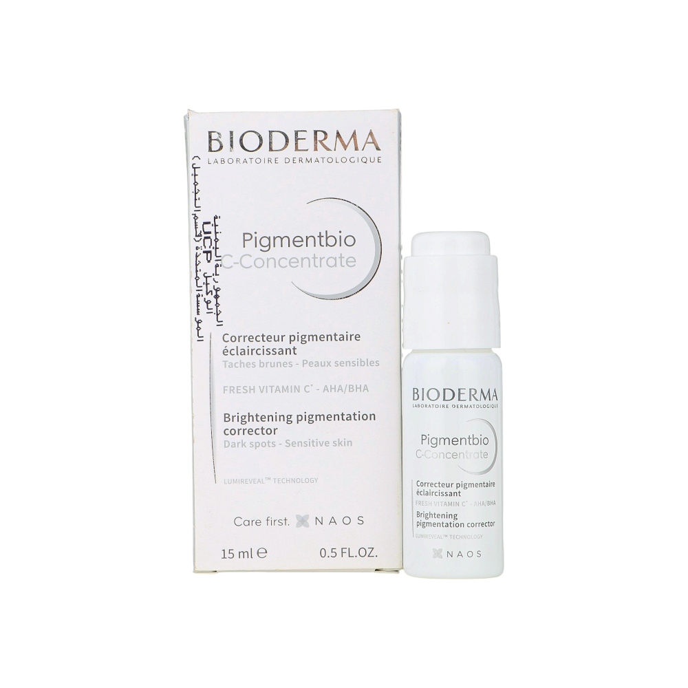 بيوديرما بيجمنت بيو مركز تصحيح التصبغات بالعناية المركزة وفيتامين سي - 15 مل