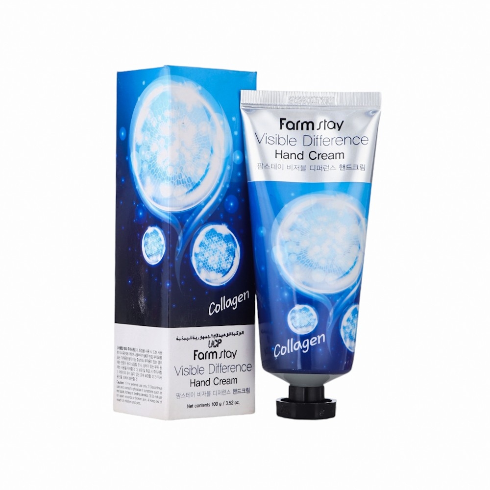 فارم ستاي كريم يدين بالكولاجين لترطيب مكثف وتغذية البشرة الجافة والتالفة - 100 جرام