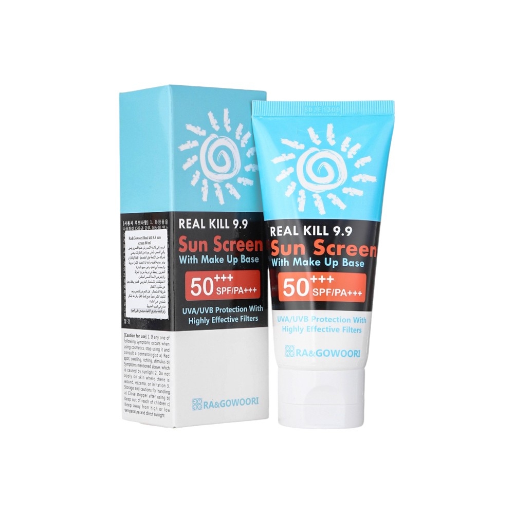 را آند غووري واقي شمس مع قاعدة مكياج بعامل حماية SPF50 لحماية البشرة من أشعة الشمس - 50 مل