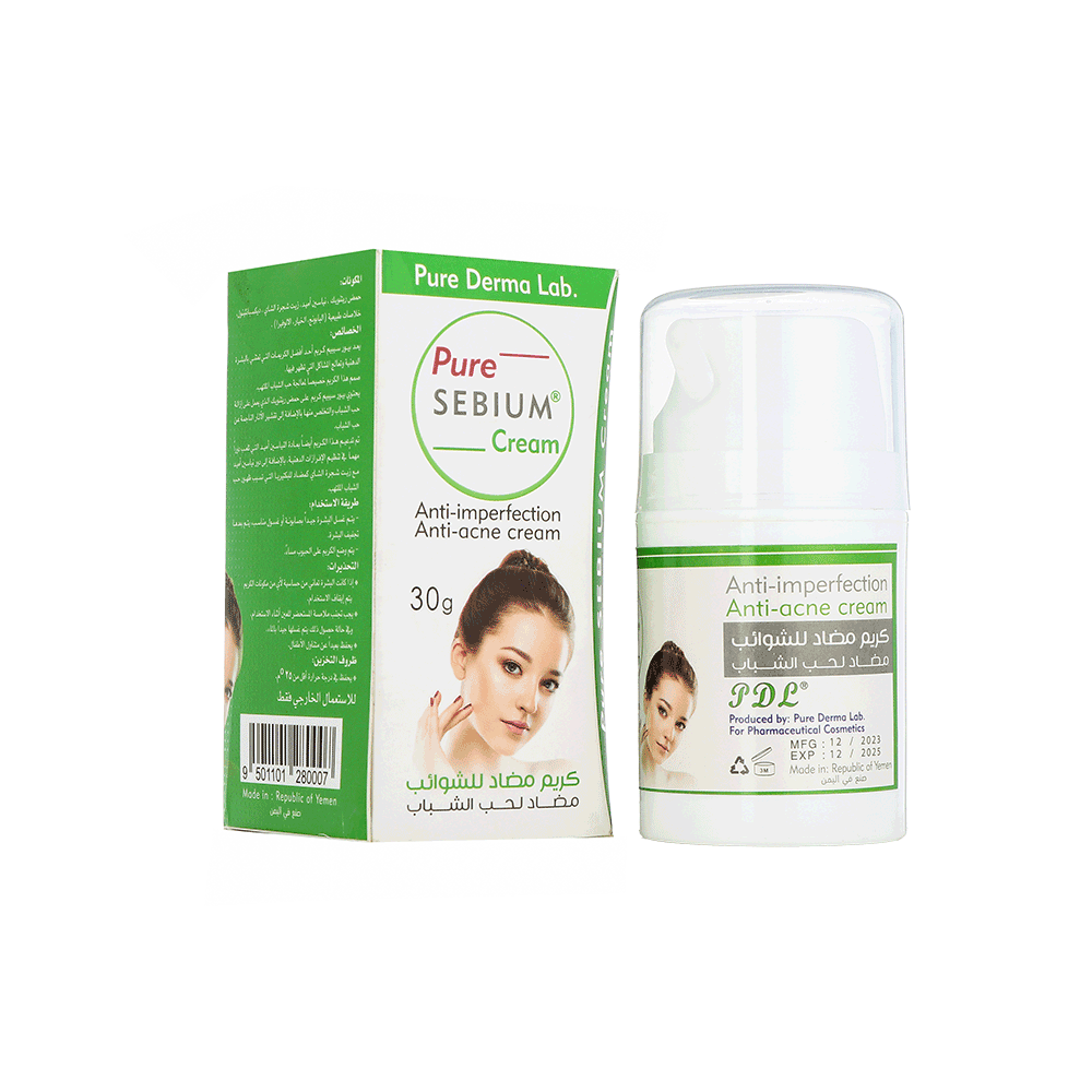 بيور درما كريم مضاد للشوائب وحب الشباب - 30 جرام 