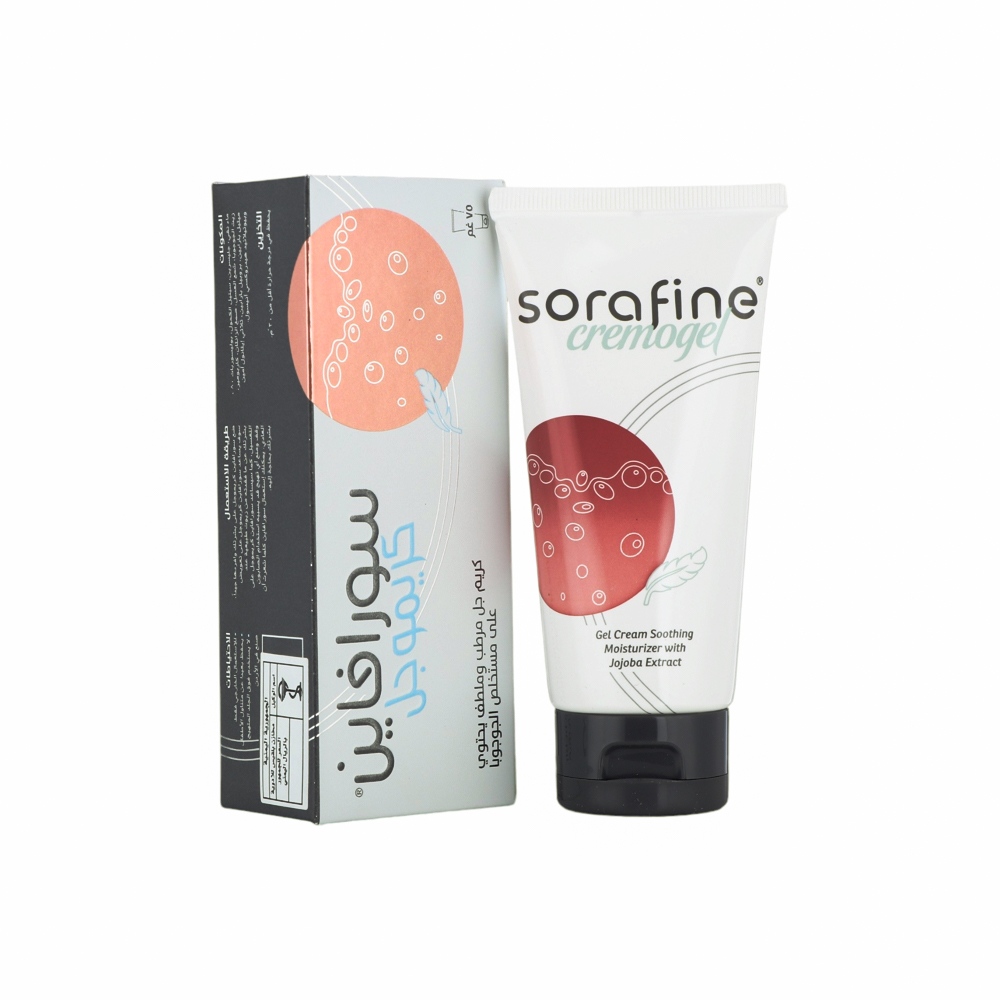 سورافاين كريمو جل مرطب للبشرة يرطب البشرة الجافة ويهدئ الحساسية - 50 جم