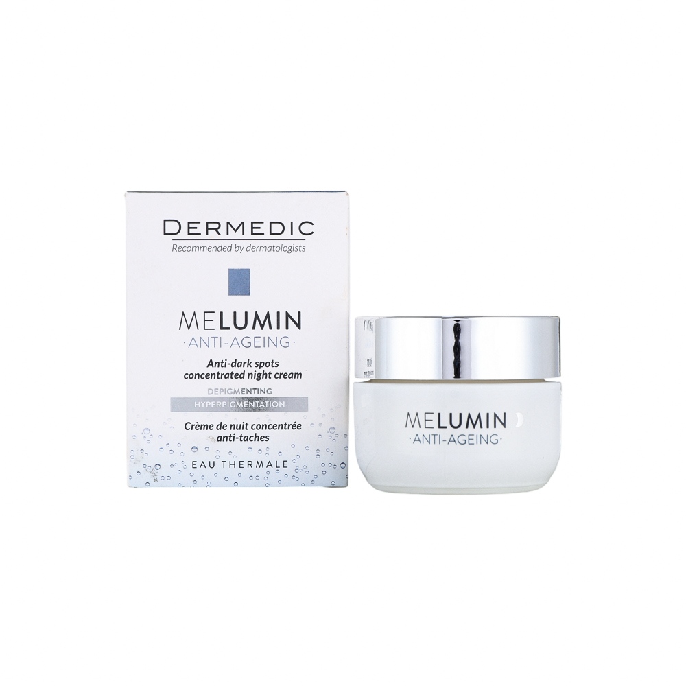 ديرميدك ميليومين كريم ليلي مركز لمكافحة البقع الداكنة ومكافحة الشيخوخة - 50 مل