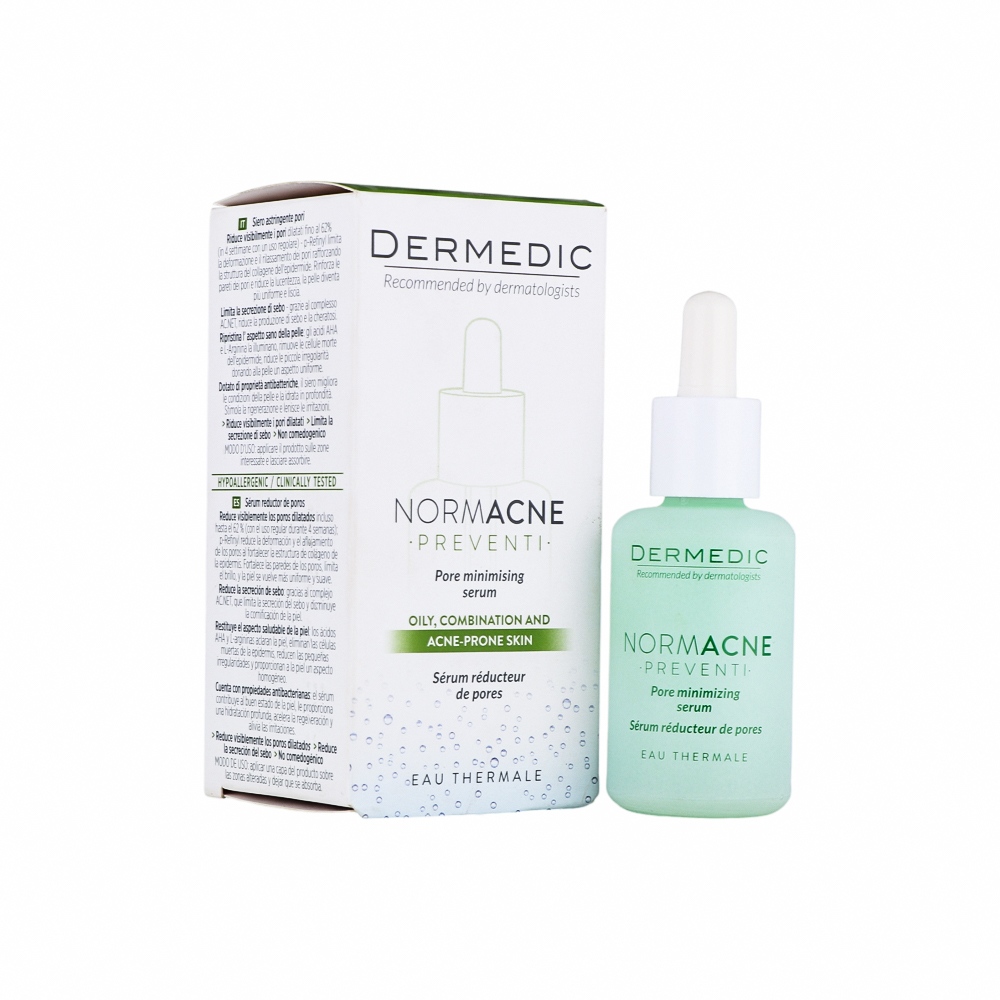 ديرميدك نورماكن سيروم تقليل المسام للبشرة الدهنية والمعرضة لحب الشباب - 30 مل