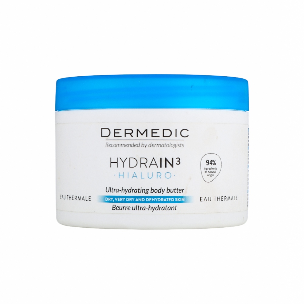 ديرميديك هايدرين 3 زبدة مرطبة للجسم للبشرة شديدة الجفاف - 225 مل