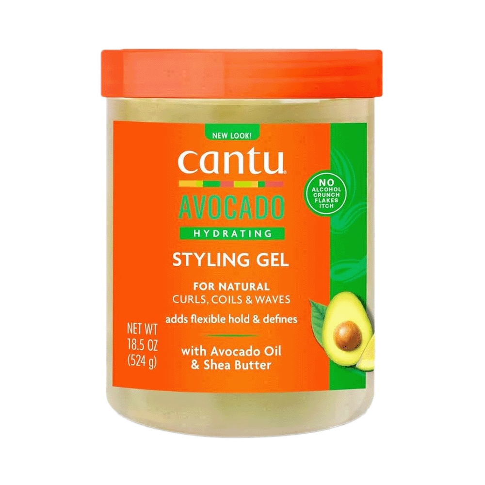 كانتو جل تثبيت تموجات الشعر بخلاصة زيت الافوكادو وزبدة الشيا - 524 جم