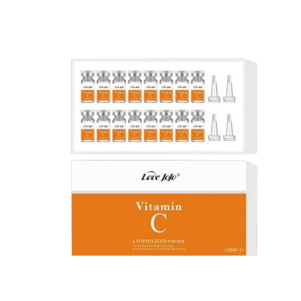 لوف جوجو أمبولات العناية بالبشرة و ترطيب وحماية البشرة بخلاصة فيتامين سي