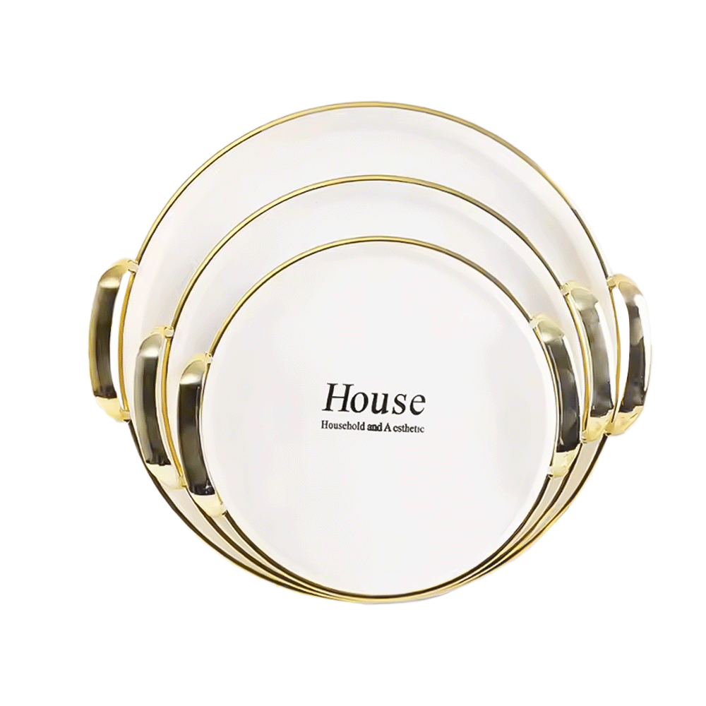 هاوس صحون تقديم دائرية - عدد 3 قطع