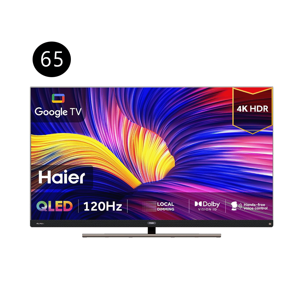 هاير تلفزيون 65 بوصة سمارت 4K مع الحامل - موديل H65S900UX