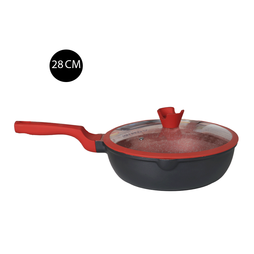 مجموعة قدور وأواني طبخ من الجرانيت - 5 قطع