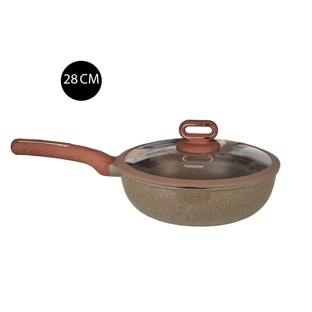 مجموعة قدور وأواني طبخ من الجرانيت - 5 قطع