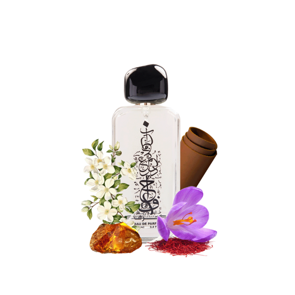 بانافع للعود عطر أحرف الاسود أو دو بارفان للرجال - 100 مل