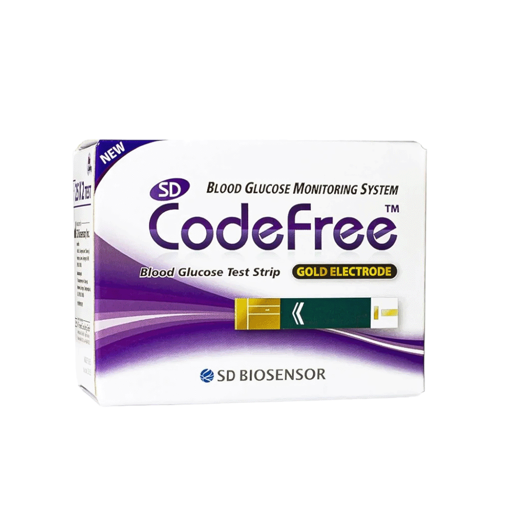 كود فري شرائح إختبار سكر الدم - 50 شريحة