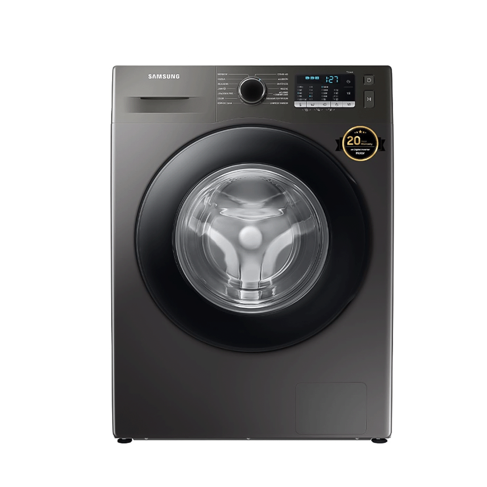 سامسونج غسالة كهربائية تعبئة أمامية اتوماتيك سعة 8 كجم وقوة 400 واط - موديل WW80TAO46AX