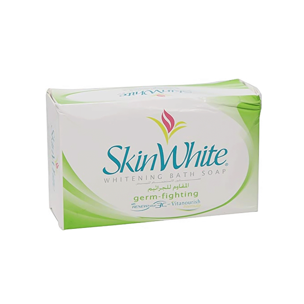 سكين وايت صابون لقتل الجراثيم لتفتيح البشرة من سكين وايت - 135 غرام