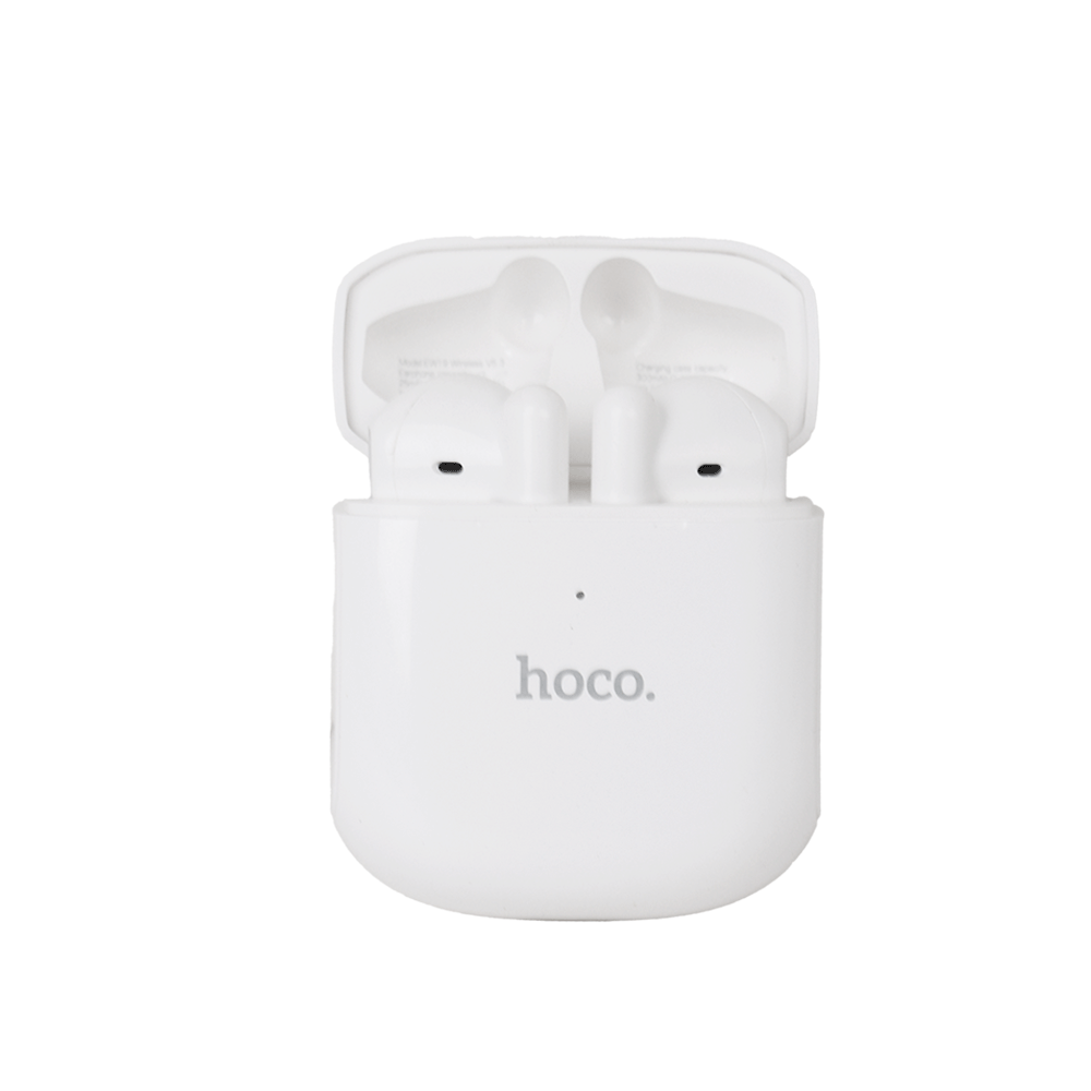 هوكو سماعة أدن بلوتوت لون أبيض - موديل EW19