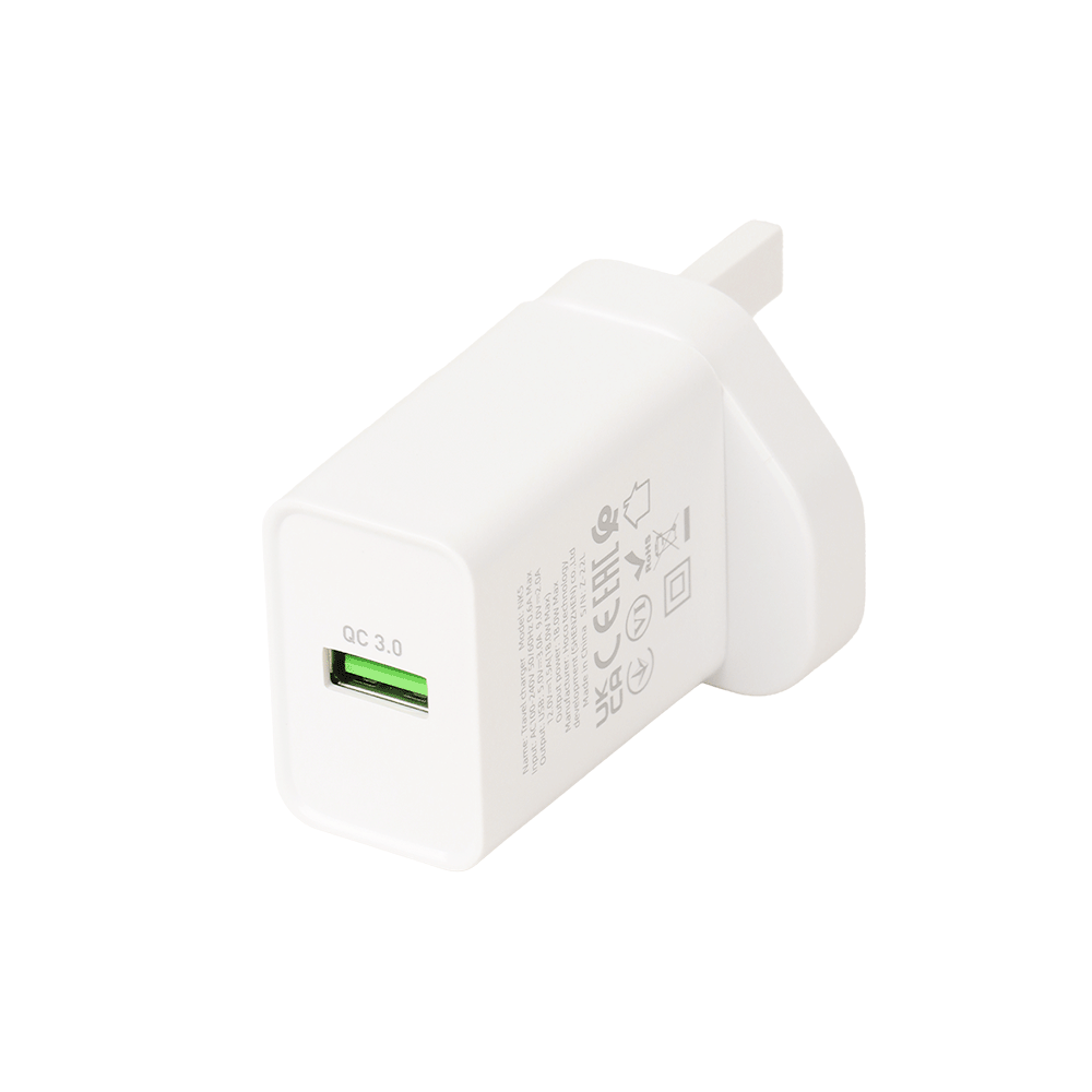 هوكو رأس شاحن بمنفد تايبسي بقابس ثلاثي بقوه 18 واط - موديل NK5