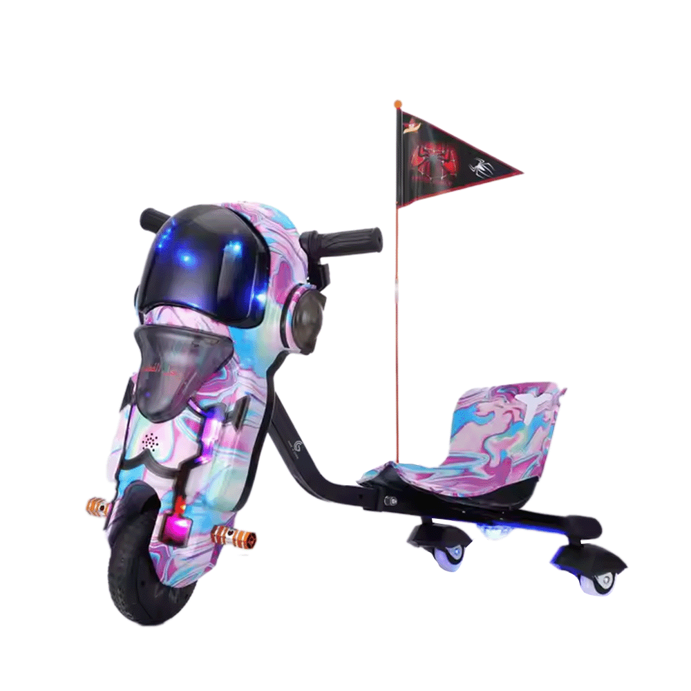 جينيرك سكوتر كهربائي بثلاث عجلات للأطفال - موديل 112-1