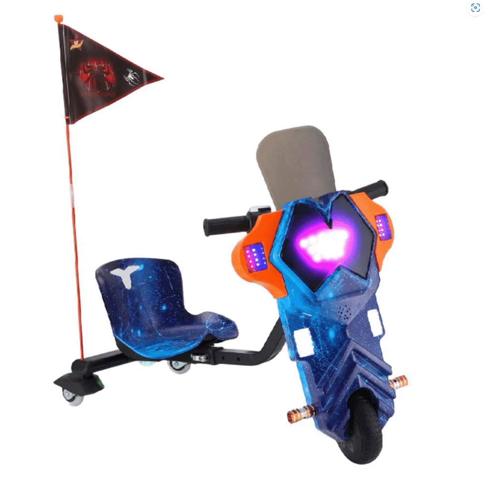 جينيرك سكوتر كهربائي بثلاث عجلات للأطفال - موديل 2025