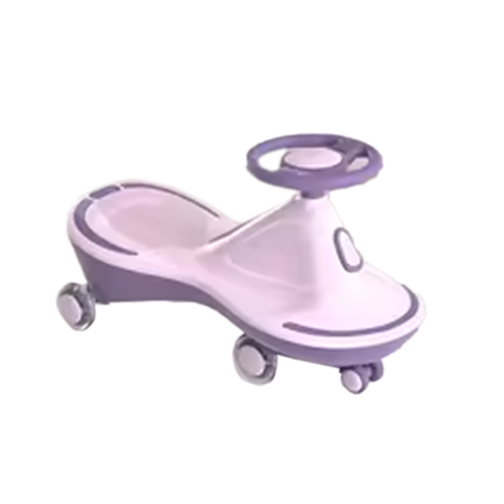 كاتكسا سيارة ركوب بلاستيكية للأطفال دوارة للأطفال مضادة للانزلاق - موديل ‎MGKCAR-BLUE