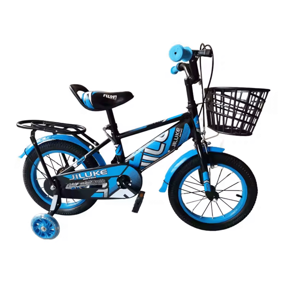 جريتريفال دراجة هوائية زرقاء للأطفال - مقاس 16
