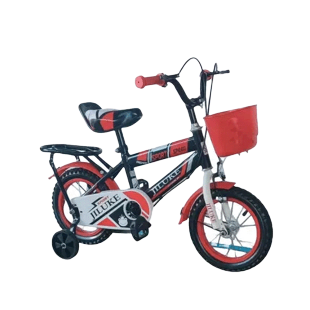 تشانغيوان دراجة هوائية حمراء للأطفال - مقاس 12