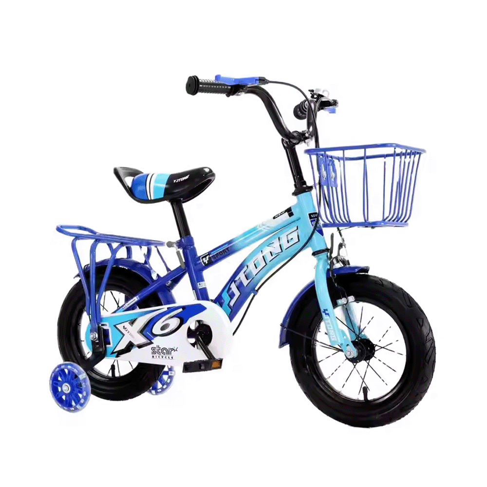 تشانغيوان دراجة هوائية زرقاء للأطفال - مقاس 16