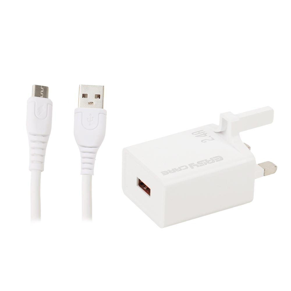 امايا رأس شاحن ميكرو بقوه 2.4A موديل M06 - أبيض