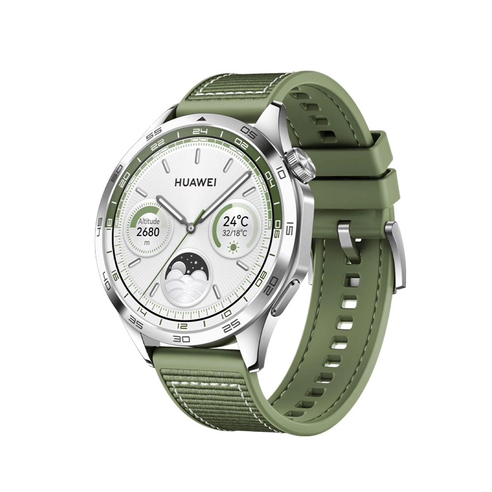 هواوي جي تي 4 ساعة ذكية بشاشة 1.43 بوصة وجهد 3.8 فولت - موديل Phoinix-B19W
