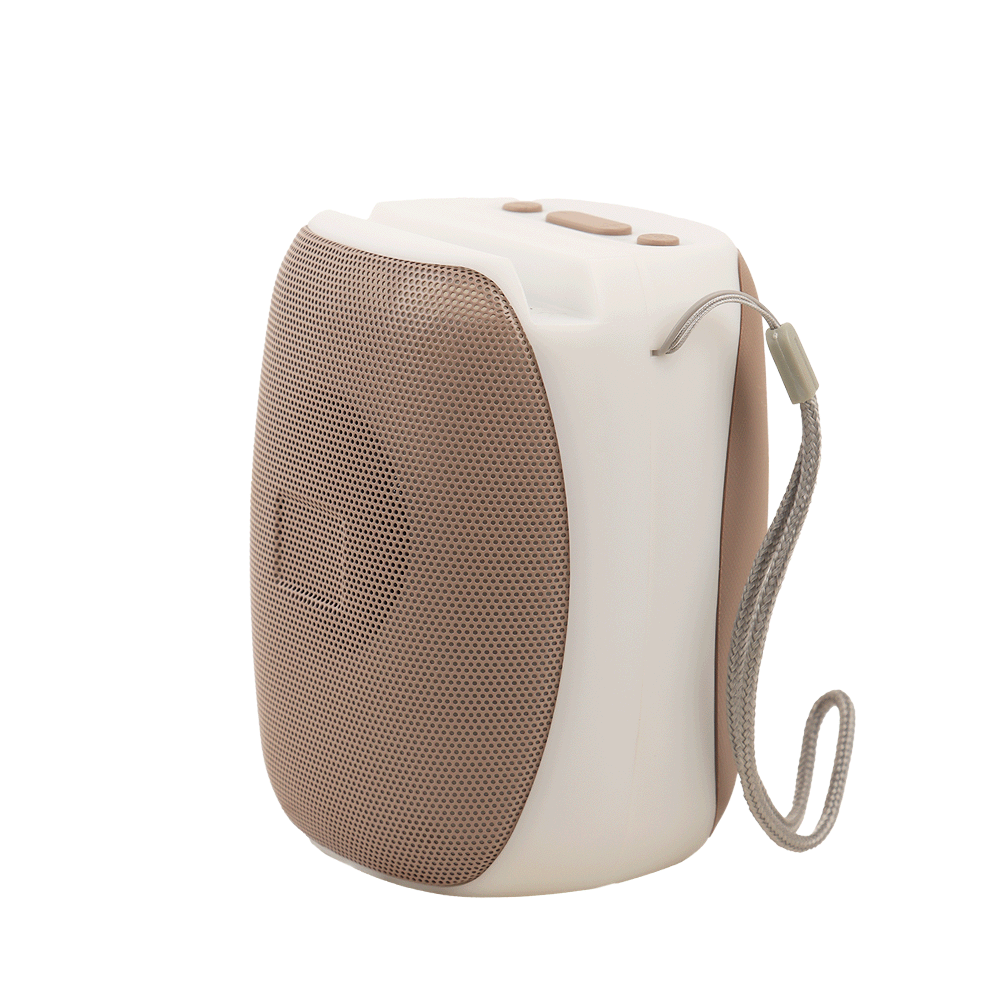 مكبر صوت لاسلكي محمول بإضاءة LED بقوة 5 واط يدعم بطاقة الذكرة - موديل A010