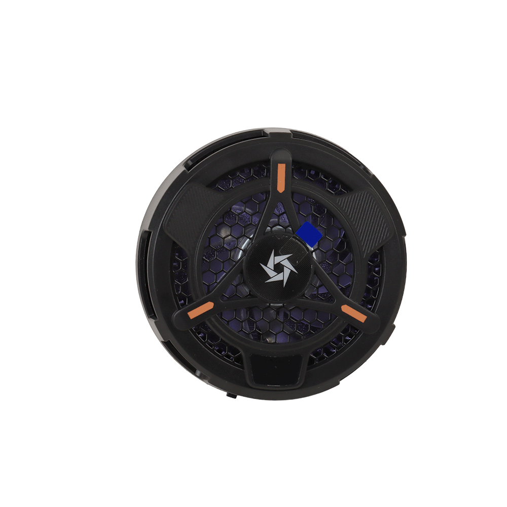 مروحة تبريد هاتف مع خازن بقوة 5 واط أسود - موديل SL-06