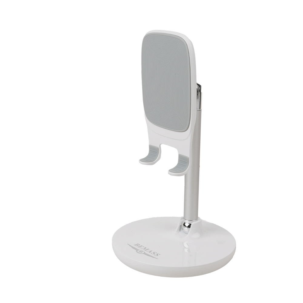 بيماس حامل جوال مكتبي لون أبيض - موديل BS05