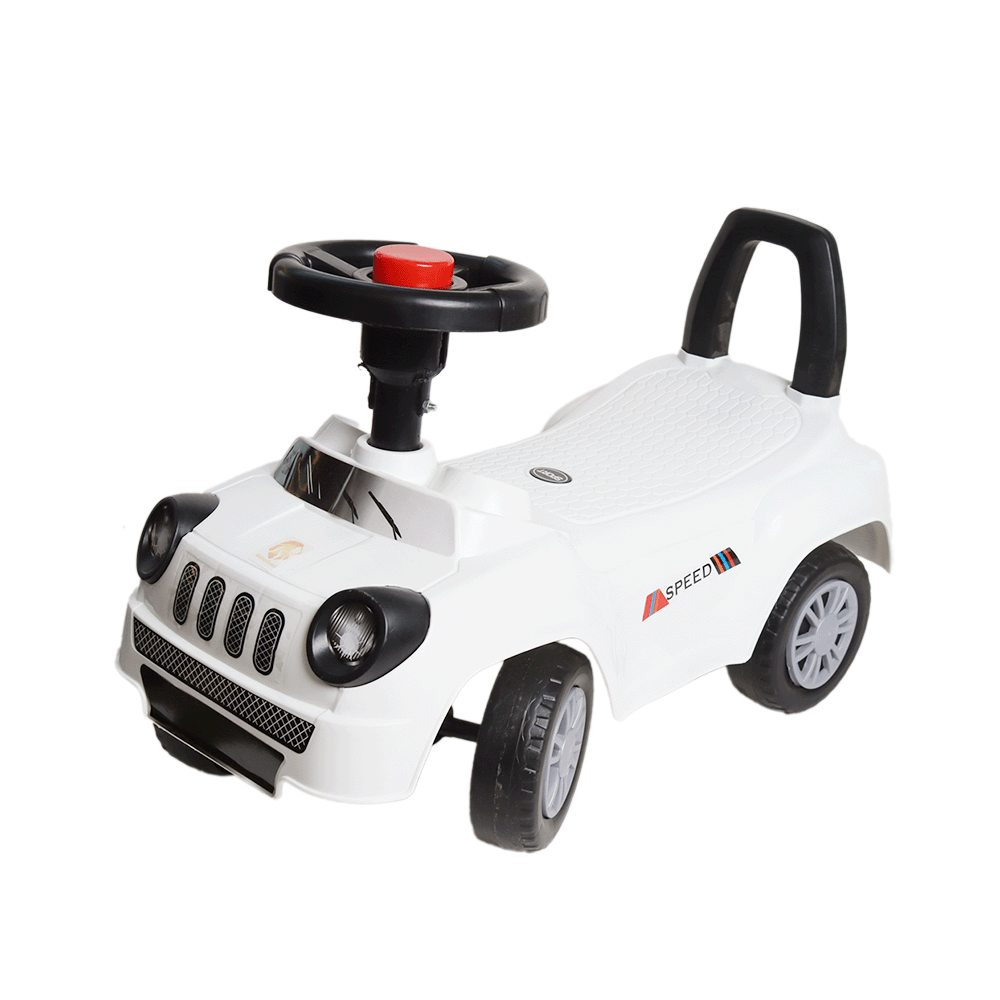 سيارة دفع للأطفال حجم صغيرة موديل 8888 - أبيض