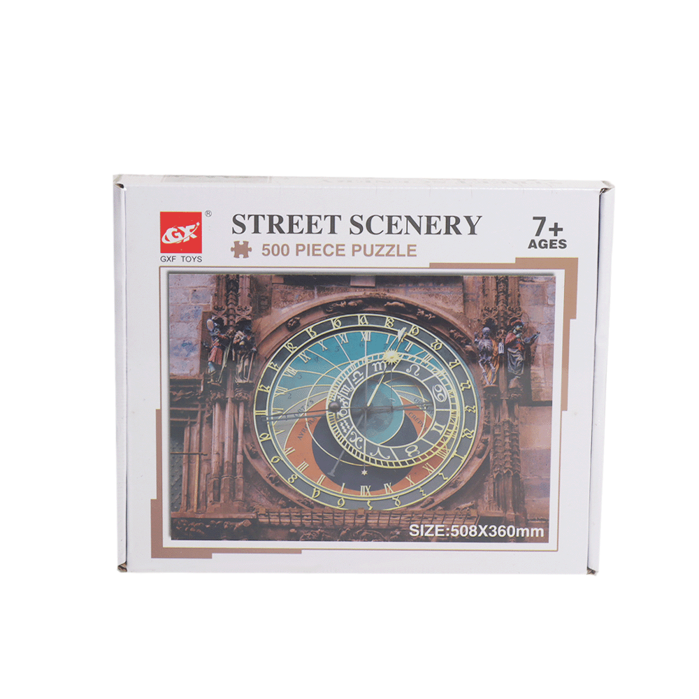 بازل لعبة لغز برج الساعة الفلكية لجميع الأعمار فوق 7 سنين - 500 قطعة