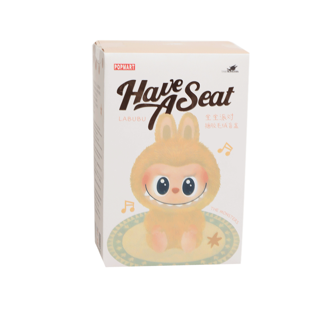 لابوبو دمية محشوة اكتشف لونك و بتصميم مفاجئ ولون مفاجئ - 1 قطعة