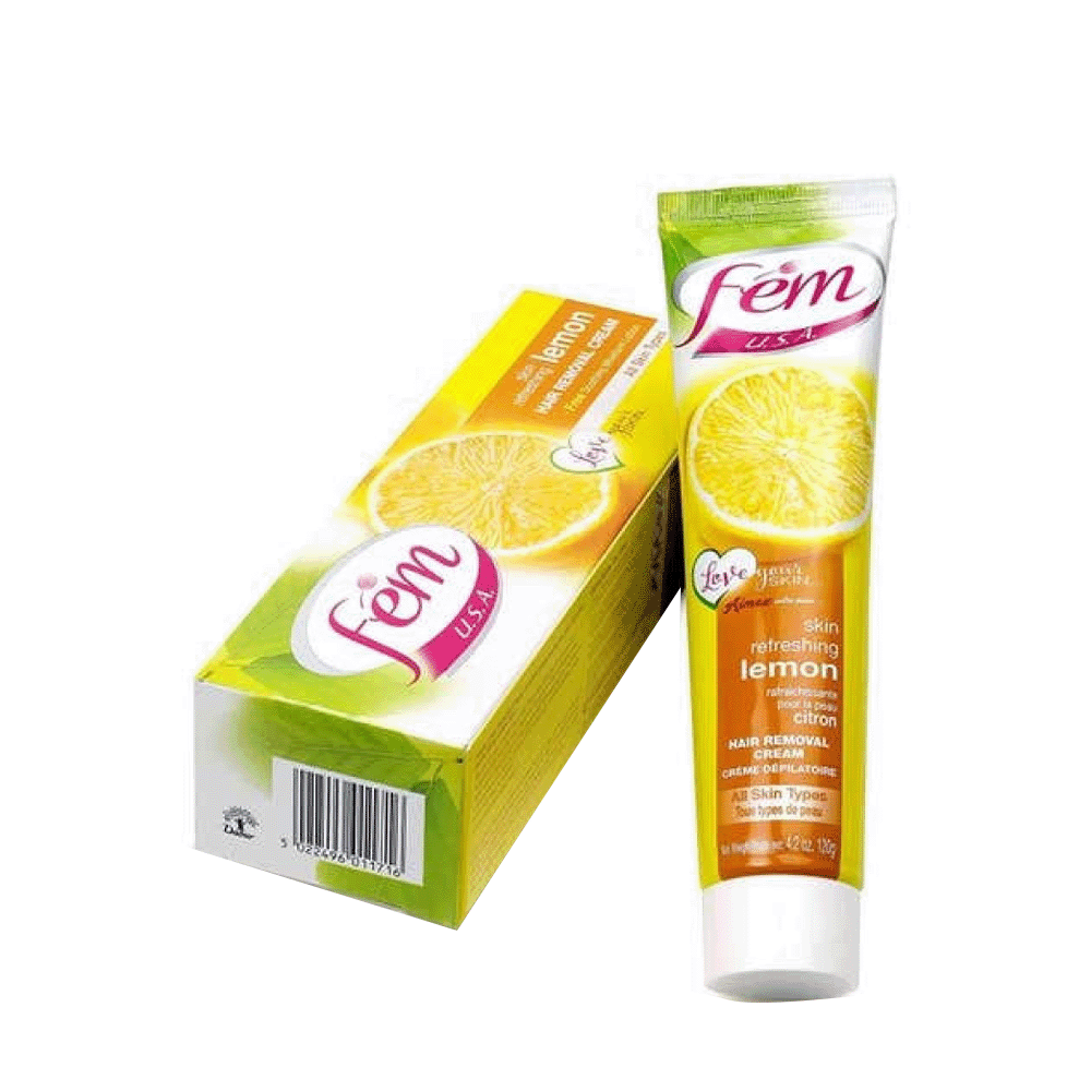 فيم كريم إزالة الشعر بالليمون المنعش - 120 جرام