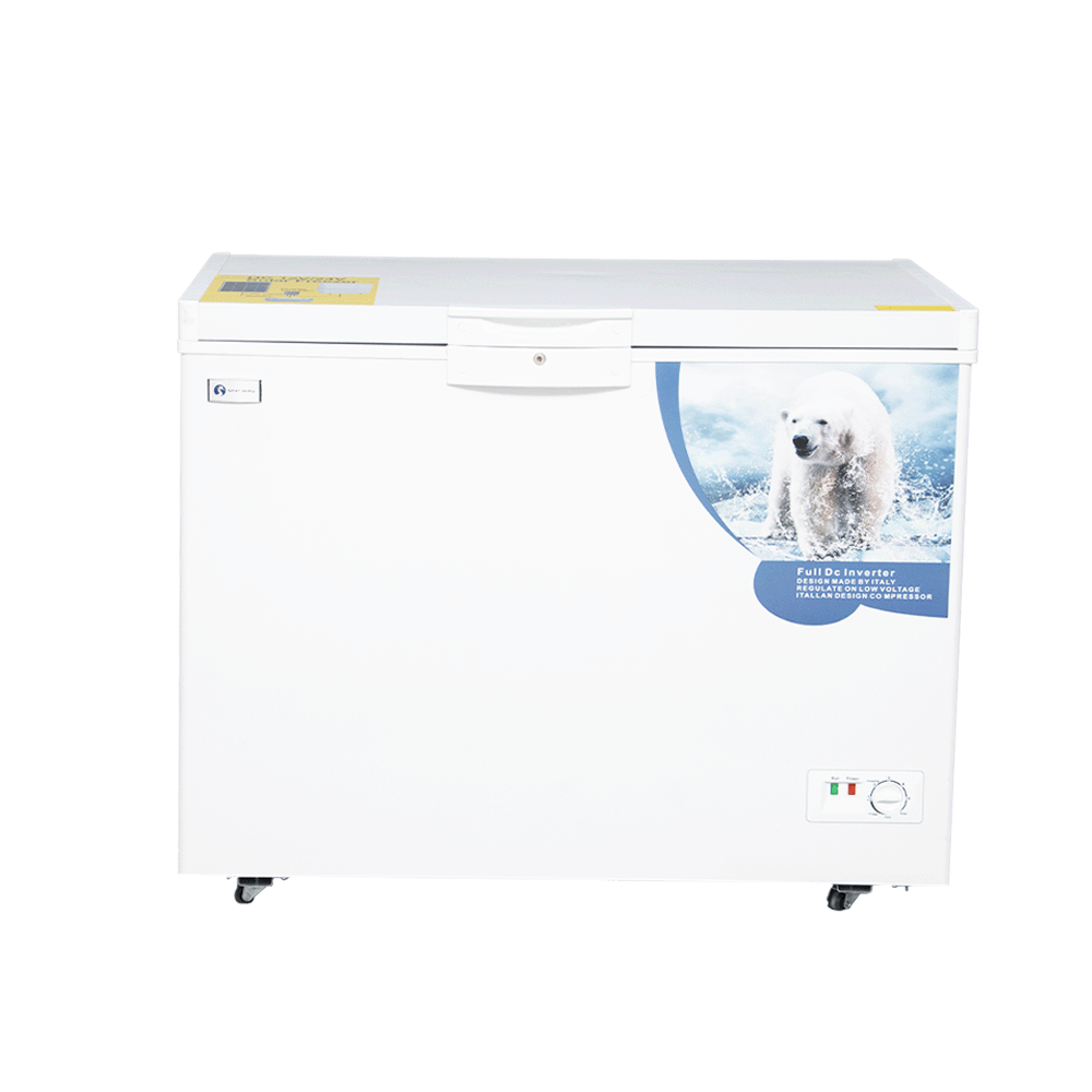 ستار واي فريزرعمودي 258 لتر 250 واط بنظام تجميد مزدوج - أبيض
