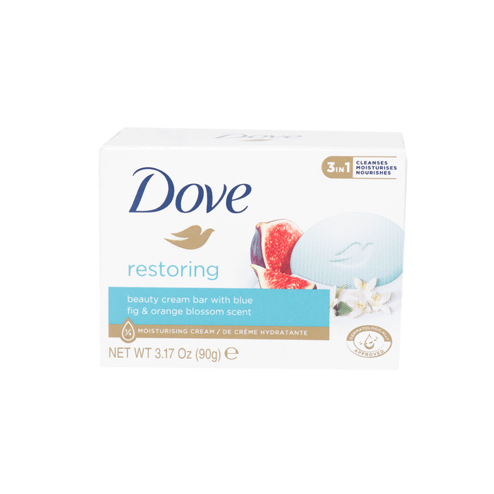 دوف صابون الوردي لترطيب البشرة الناعمة - 90 جرام