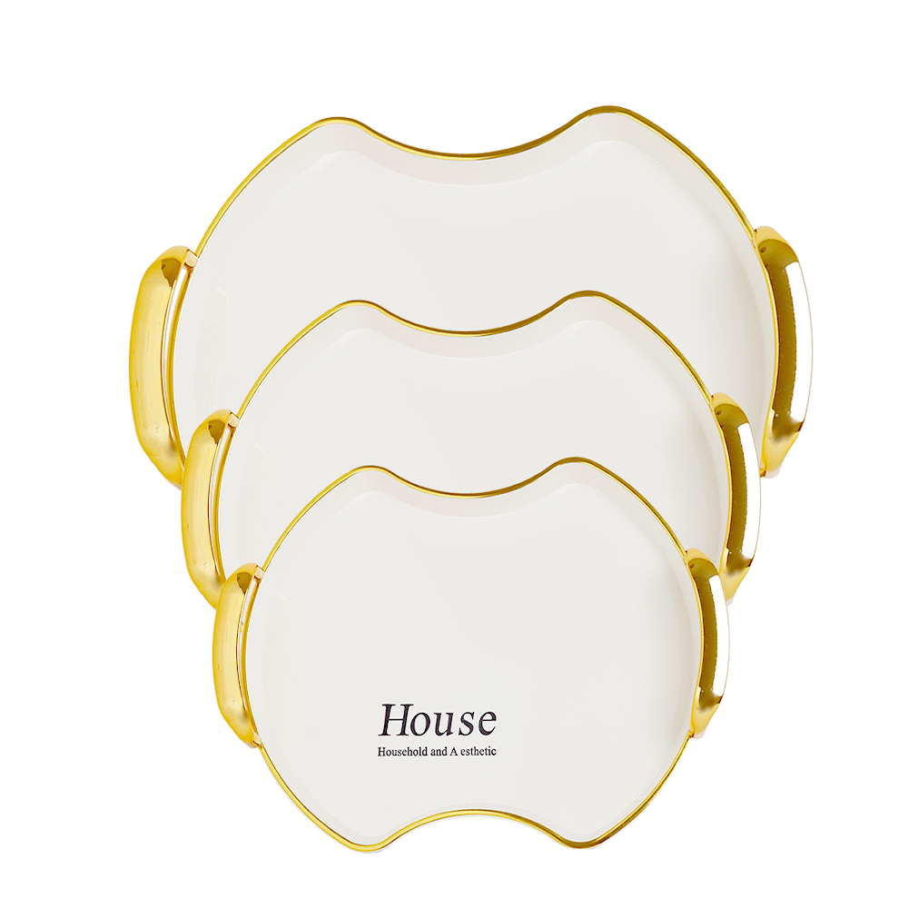 طقم معاشرتقديم أكريليك فاخر3 قطع - موديل AL10213