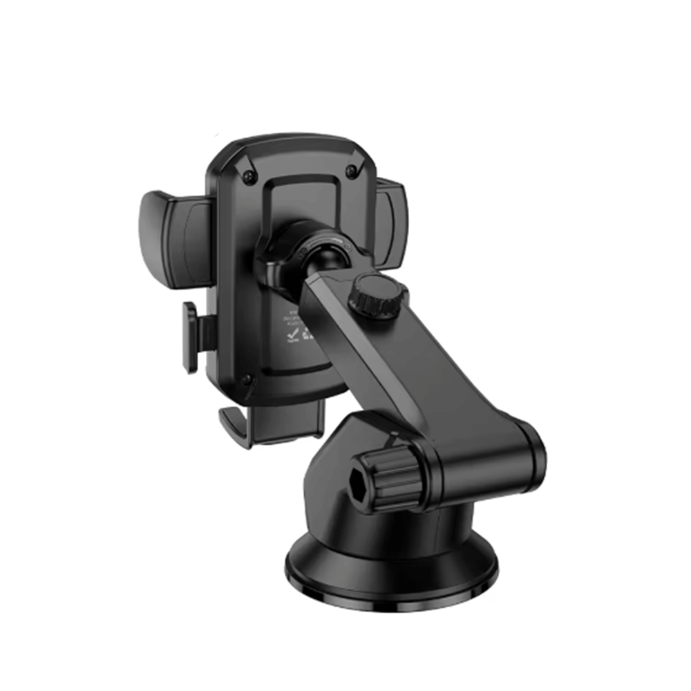 هوكو حامل هاتف للسيارة بتقنية التثبيت بالدفع موديل H65 - أسود