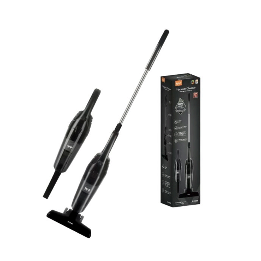 راف مكنسة كهربائية 2 في1 قوة 600 واط وسعة 1 لتر - موديل R.8709B