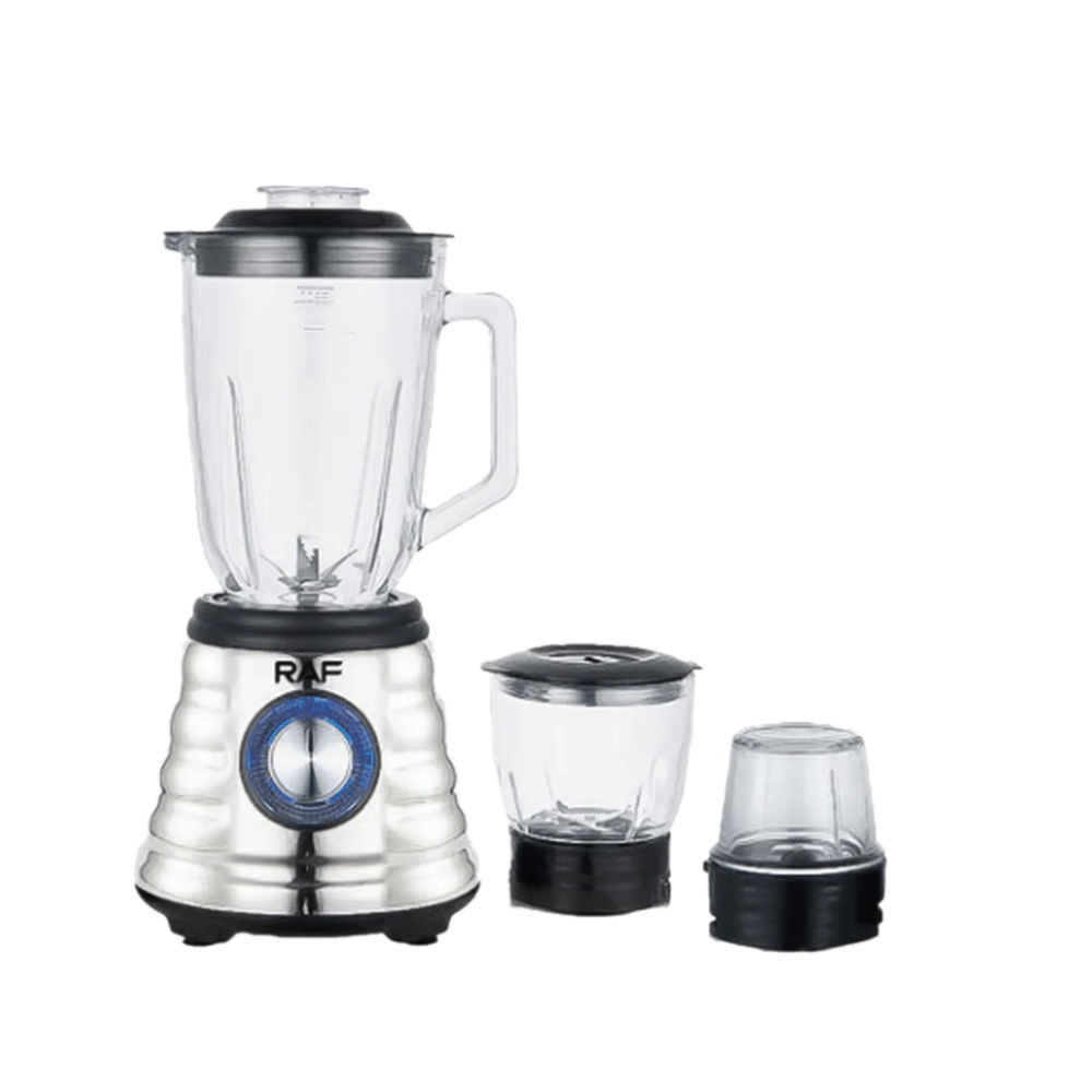 راف خلاط كهربائي 3 في1 متعدد الوظائف قوة 300 واط وسعة 1.5 لتر - موديل R.2854