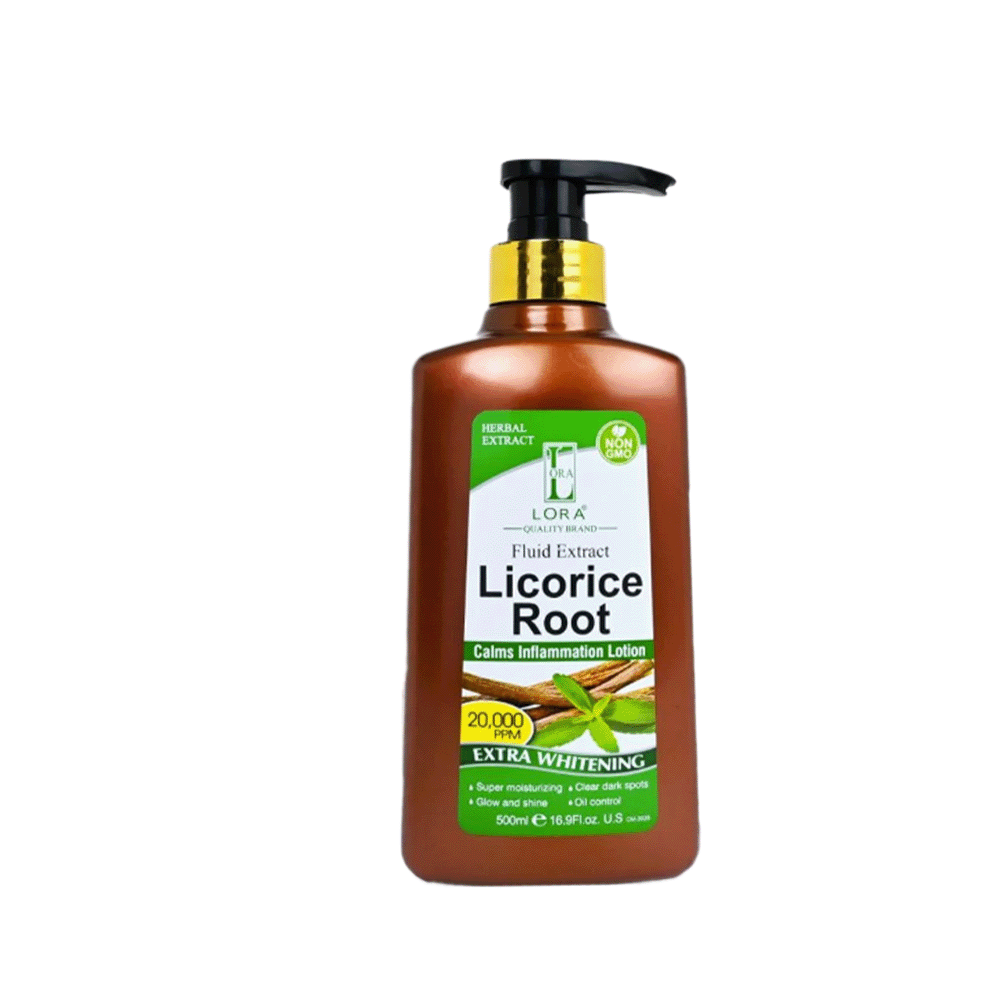 لورا لوشن مهدئ للبشرة بمستخلص سائل جذر العرقسوس - 500 مل