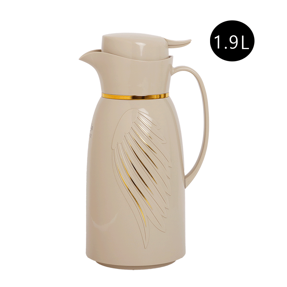 مانابروز ثلاجة عازلة للحرارة سعة 1.9 لتر - بيج