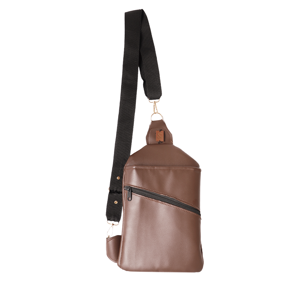 سمارا باج حقيبة كتف شبابية بعازل حراري - بني